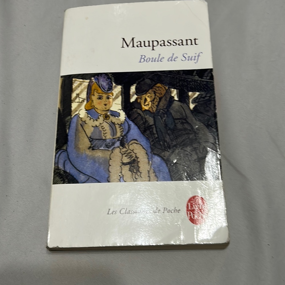 Le livre de poche boule de suif maupassant